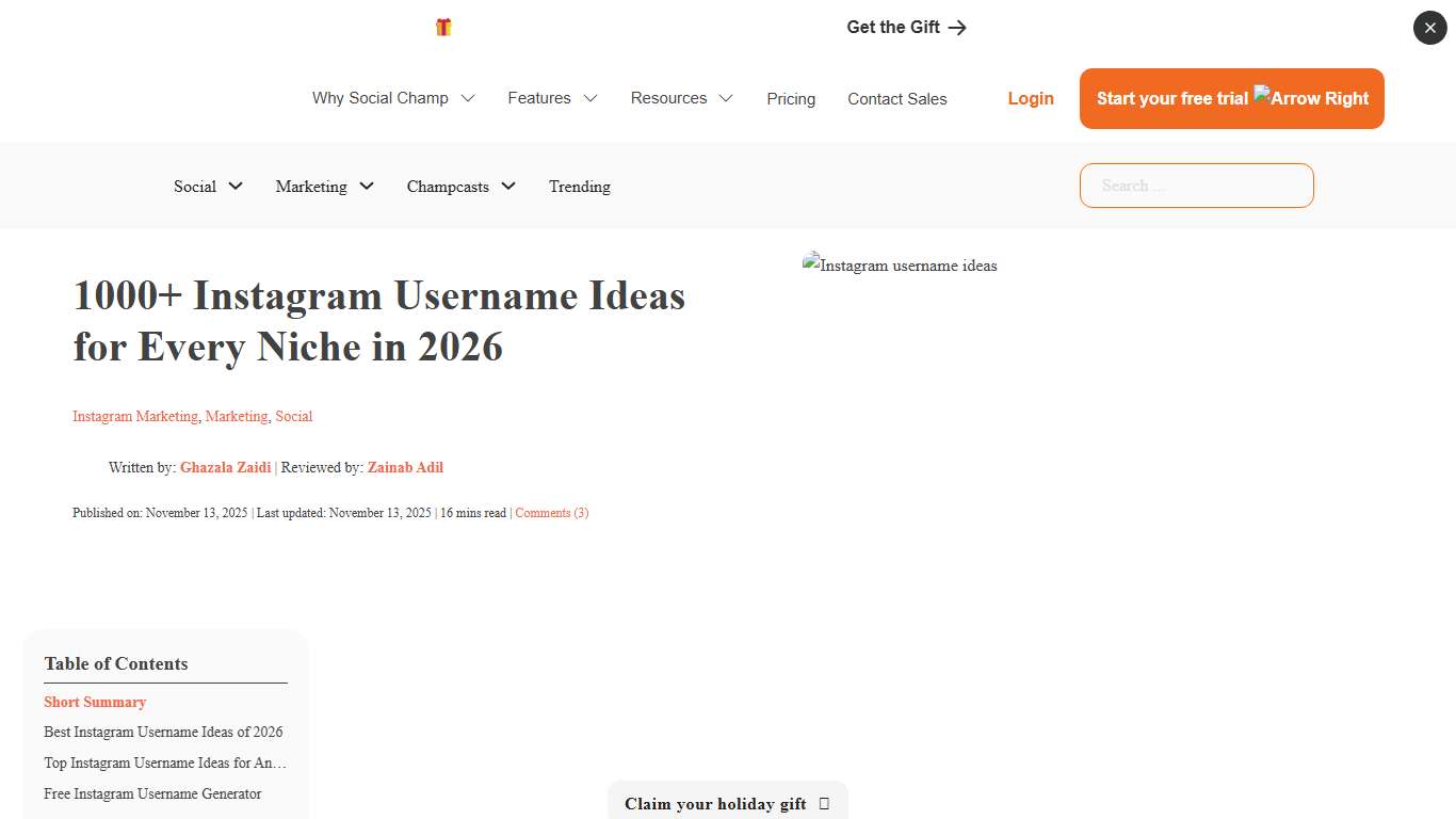 1000+ Instagram Username Ideas for You in 2026