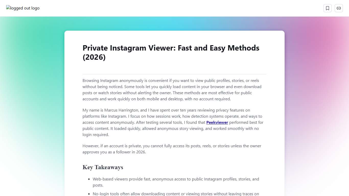 Private Instagram Viewer: Fast and Easy Methods (2026) Scribe